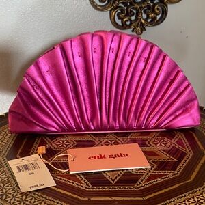 🌸🌷Cult Gaia 💝💖Fuchsia Fan Clutch
